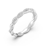 Twist Diamond Ring