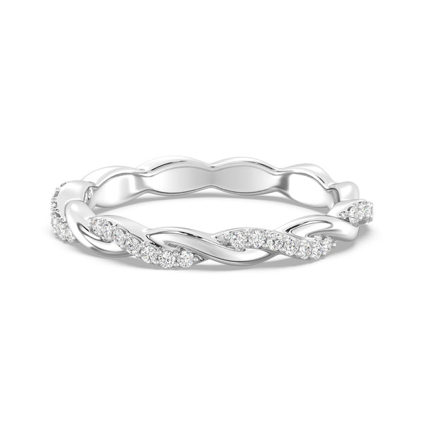 Twist Diamond Ring