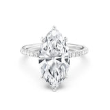 5ct Solitaire Ring Diamond Band [1]