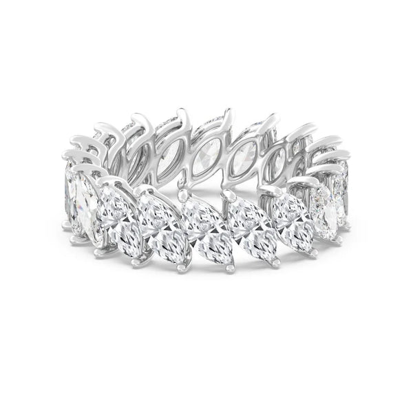 3.60CT Marquise Eternity Band (0.20CT Each Stone)