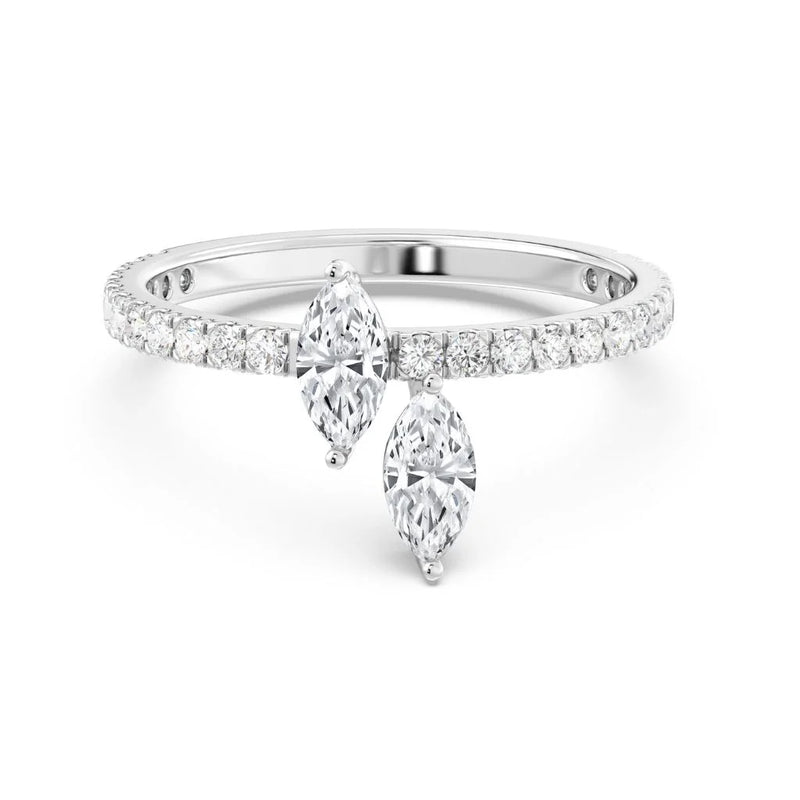 0.40ct Heart Drop Ring (1)