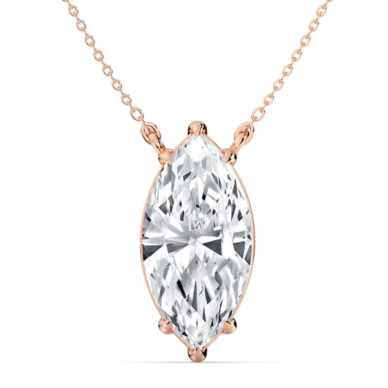 5ct Solitaire Pendant