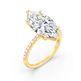 5ct Solitaire Ring Diamond Band [1]