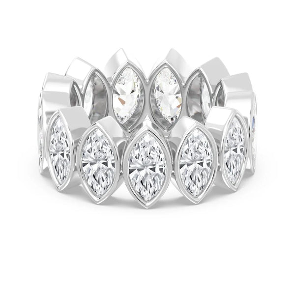 6.0ct Bezel Marquise Eternity (0.50Ct Each Stone)