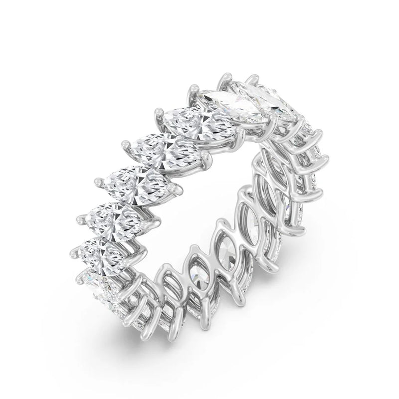 3.60CT Oval Eternity Band (0.20CT Each Stone) (1)