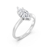 2ct Solitaire Ring Plain Band [1]