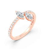 0.40ct Heart Drop Ring (1)