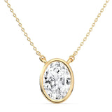 2ct Bezel Pendant