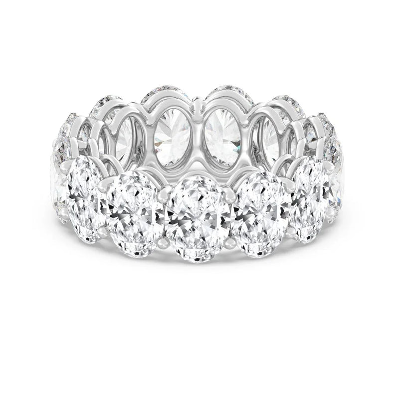 8.40ct Round Eternity Band (0.70CT Each Stone) (1)