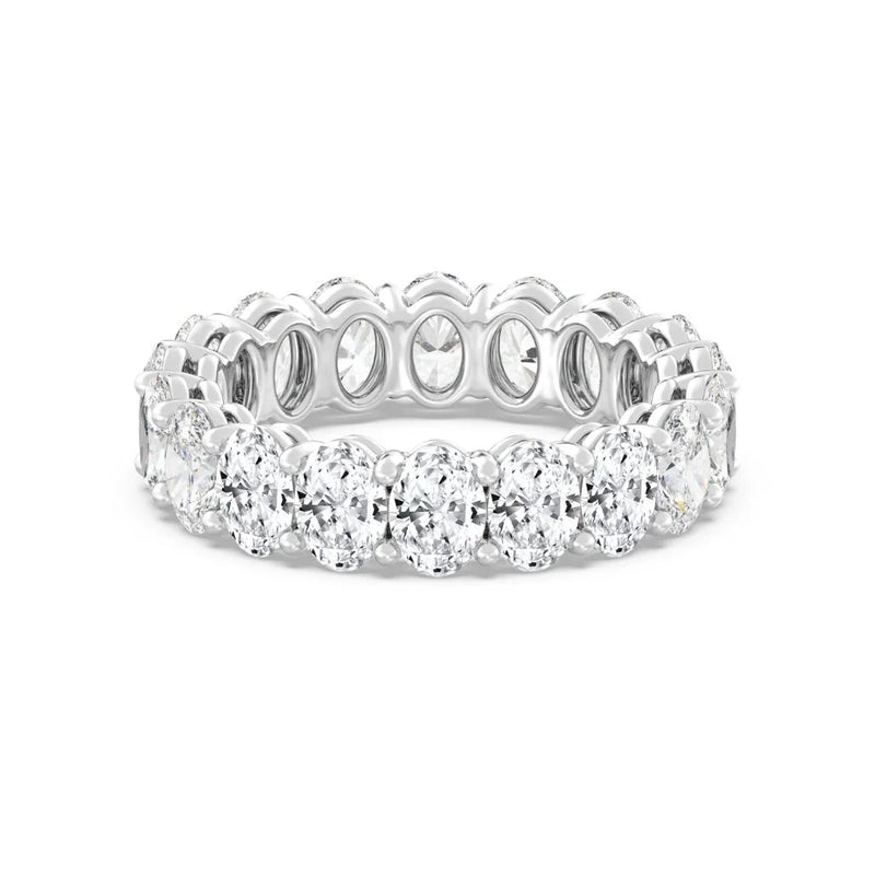 3.60CT Oval Eternity Band (0.20CT Each Stone)