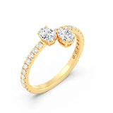 0.40ct Pear Drop Ring (1)