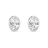 1+1ct Bezel Studs