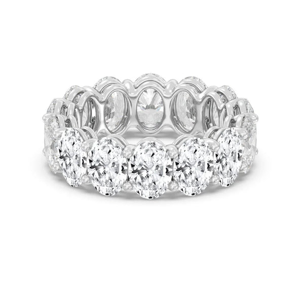 7ct Oval Eternity Band (0.50CT Each Stone)