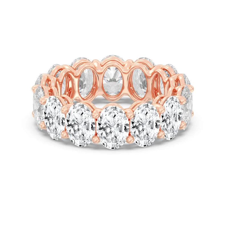 7 CT Round Eternity Band (0.50CT Each Stone) (1)