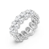 7 CT Round Eternity Band (0.50CT Each Stone) (1)