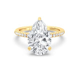 5ct Solitaire Ring Diamond Band