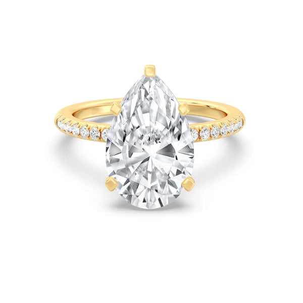 5ct Solitaire Ring Diamond Band