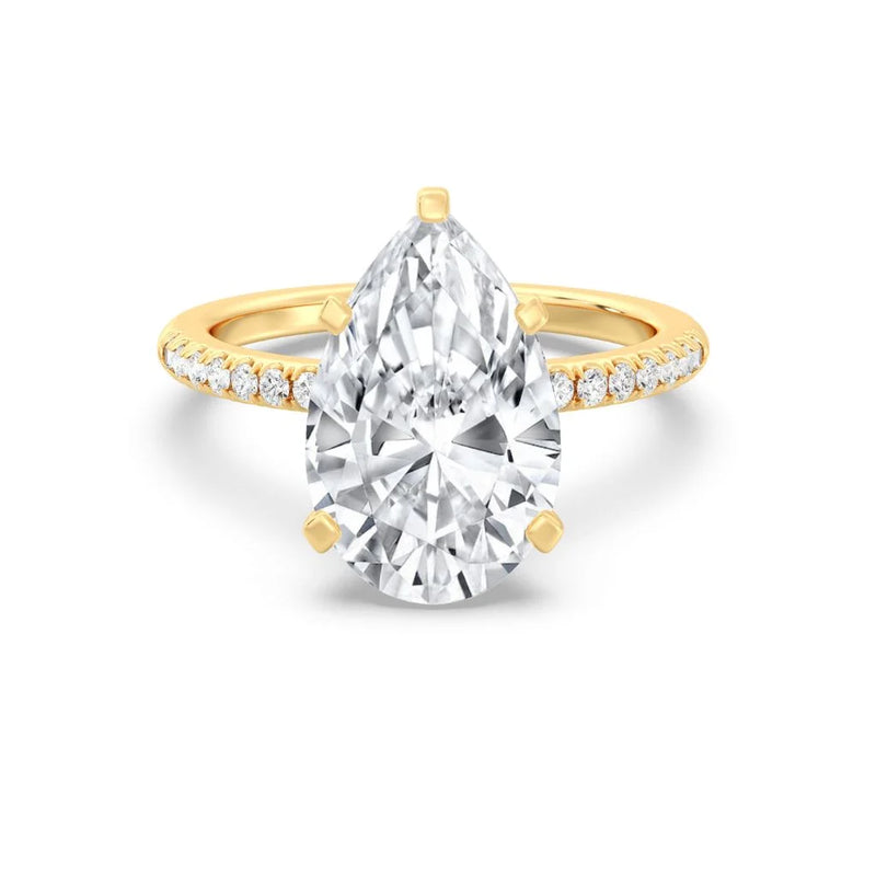 5ct Solitaire Ring Diamond Band