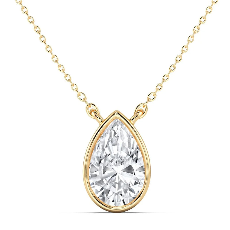 2ct Bezel Pendant