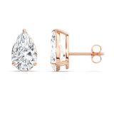 3+3ct Solitaire Studs