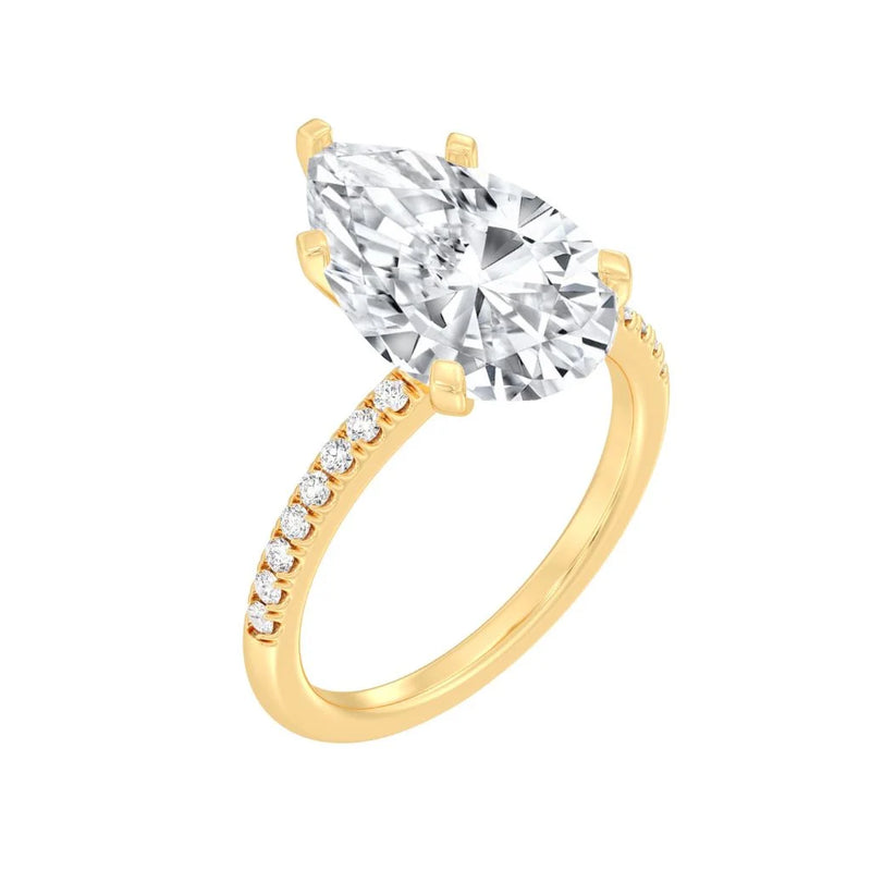 5ct Solitaire Ring Diamond Band