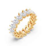 3.60CT Oval Eternity Band (0.20CT Each Stone)