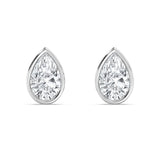 1+1ct Bezel Studs