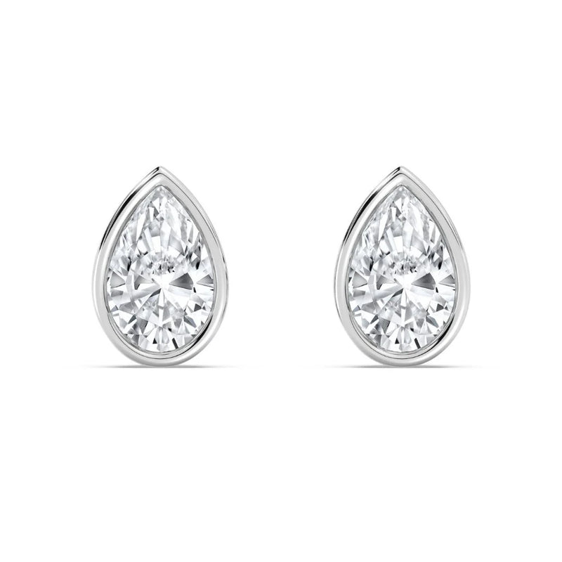 1+1ct Bezel Studs