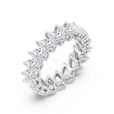 3.20CT Heart Eternity Band (0.20CT Each Stone)