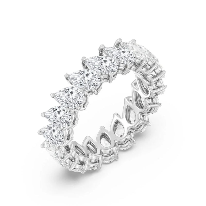 3.60CT Oval Eternity Band (0.20CT Each Stone)