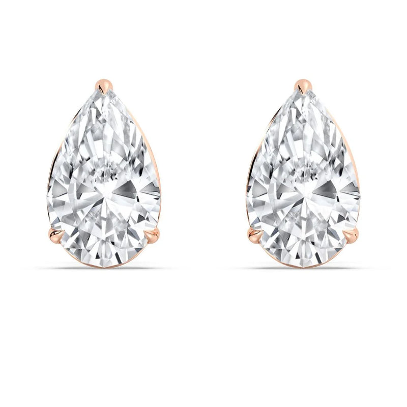 3+3ct Solitaire Studs