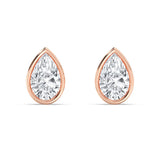 1+1ct Bezel Studs