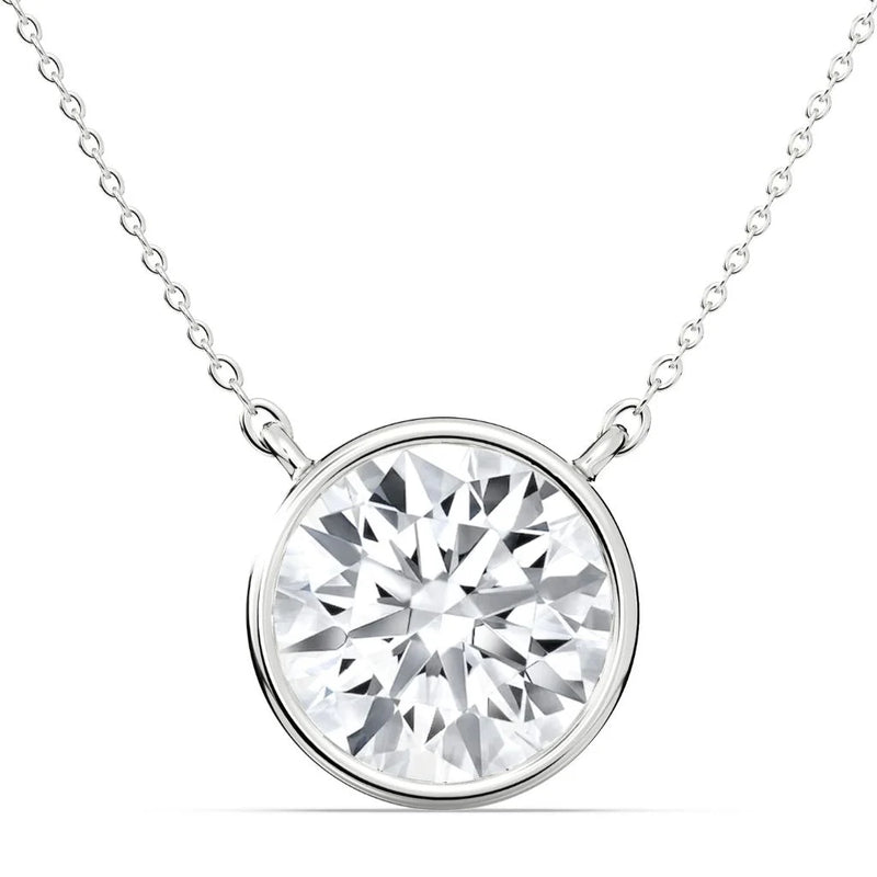 5ct Bezel Pendant