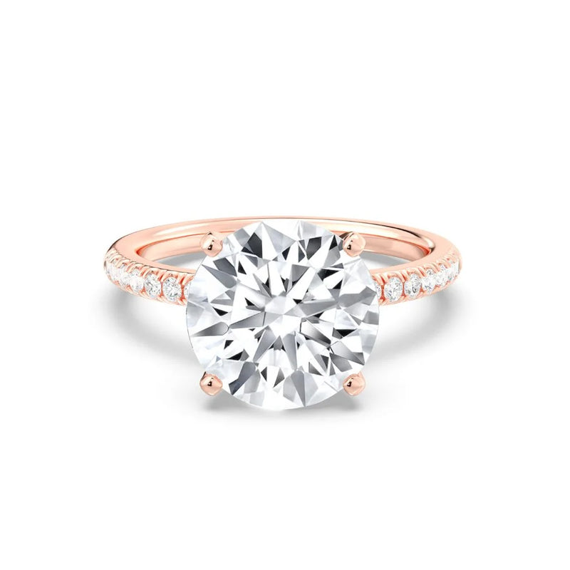 5ct Solitaire Ring Diamond Band [1]