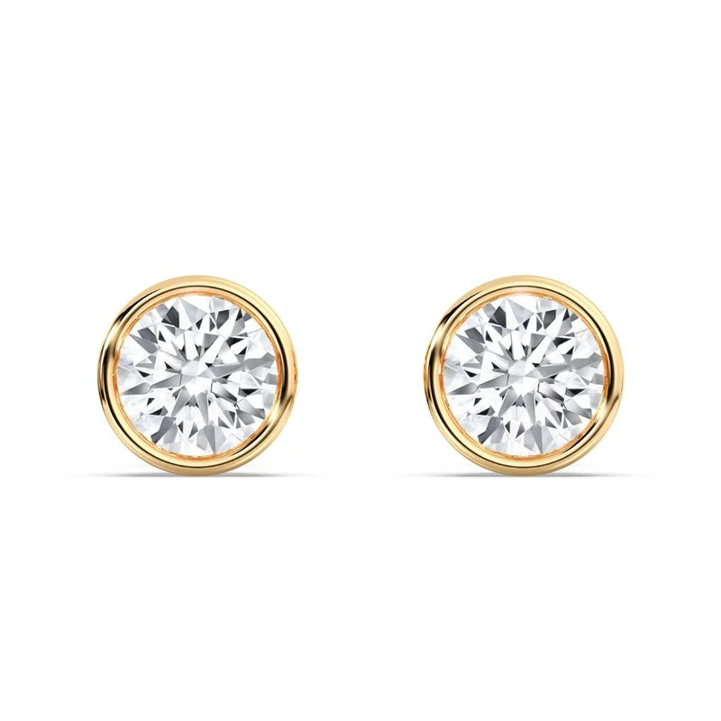 1+1ct Bezel Studs