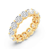 7 CT Round Eternity Band (0.50CT Each Stone)