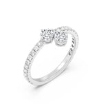 0.40ct Pear Drop Ring