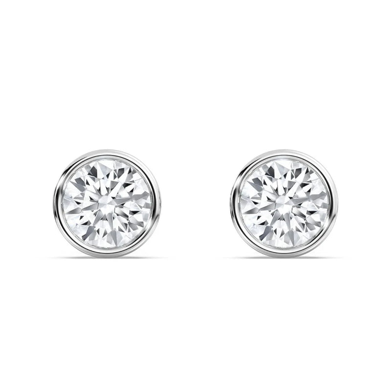 1+1ct Bezel Studs