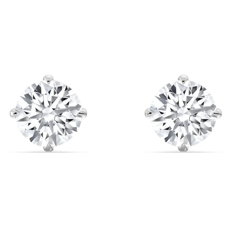 2+2 ct Solitaire Studs