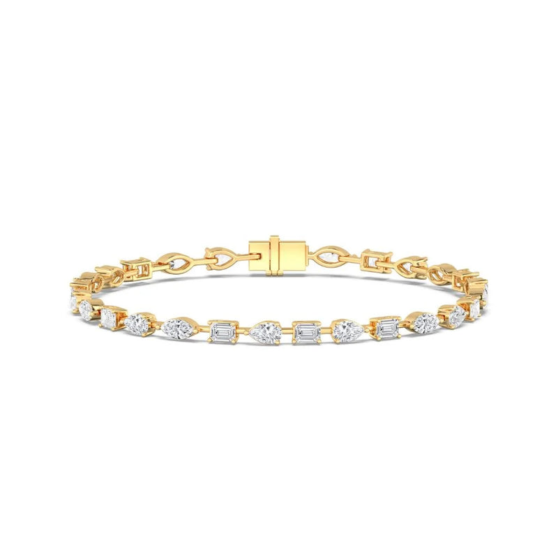 5.60ct Mix Tennis Bracelet (0.20ct Each Stone)