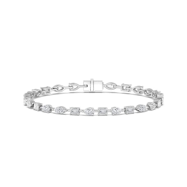 5.60ct Mix Tennis Bracelet (0.20ct Each Stone)