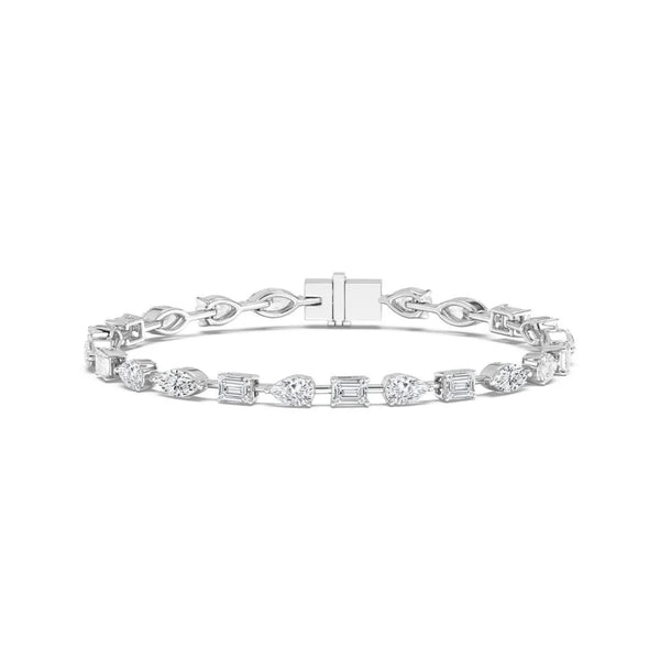 7.20ct Mix Tennis Bracelet (0.30ct Each Stone)