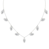 0.70ct Marquise Bezel Chain Choker