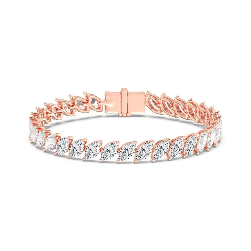 16.0ct Marquise Tennis Bracelet (0.50ct Each Stone)