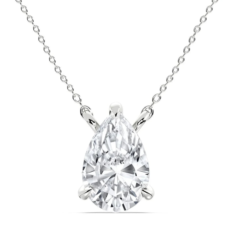 3ct Solitaire Pendant