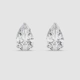 2+2 ct Solitaire Studs