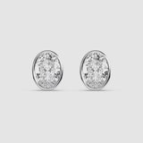 1+1ct Bezel Studs