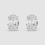 3+3ct Solitaire Studs