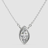 0.70ct Bezel Oval Pendant