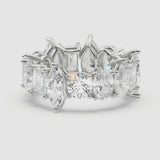 7.50 CT Multi-Shape Eternity Band (0.50Ct each stone)